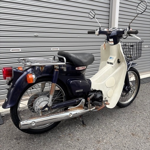 4195.低走行で即戦力スーパーカブ50 安心のFIモデル千葉県柏市即日配送