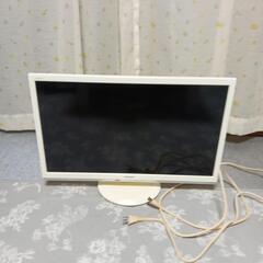 2段ぐらいのカラーボックスを上に乗せることができます テレビ台がなくてもカラーボックスの上に乗るぐらいのサイズです 縁が白いテレビですの画像