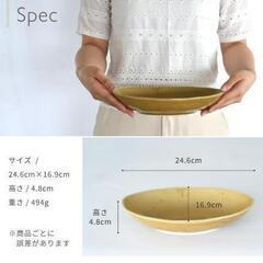 【美品】オーバル カレー皿 パスタボウル の画像