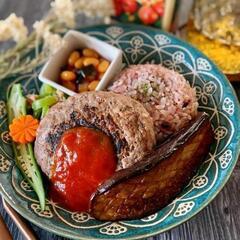 【美品】マルサン近藤 モロッカン カレー パスタ皿の画像