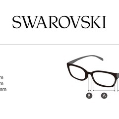 SWAROVSKI スワロフスキー　サングラス　ブラウンの画像