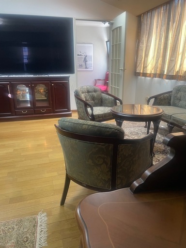 高級マルニ応接セットブリティッシュコレクション