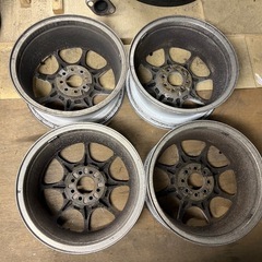 weds sports TC-05 4穴 pcd100 15インチ 6j 38 4本の画像