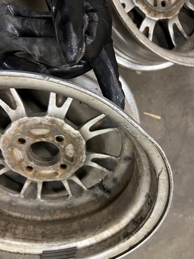 ワタナベアルミホイール4穴100SSRハヤシレイズロードスターナベツラ