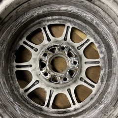 【一本ジャンク】スプリントハート 15インチ 6j +43 pcd114.3 5穴 2本の画像