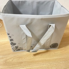 不織布 折りたたみ収納ボックスの画像