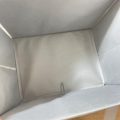 不織布 折りたたみ収納ボックスの画像