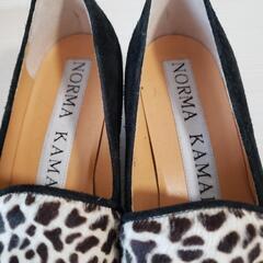 ほぼ新品　ノーマカマリ　ハラコシューズの画像