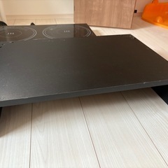 山善IHクッキングヒーター　スタンド付 の画像