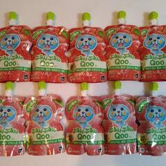 Qoo950ml✕３本、ぷるんぷるんQoo12Pの画像