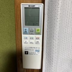 シャープエアコン6畳の画像