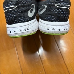 asics シューズ　ブラック20.0の画像