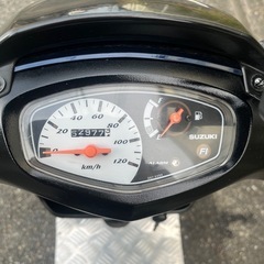 【実動車】アドレスV125G 規制前K5タイヤ前後新品 バッテリー新品 カスタム多数 の画像
