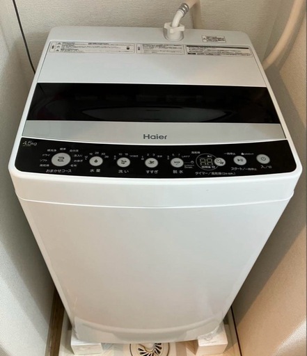 ハイアール★2019年製★4.5㎏★JW-C45D