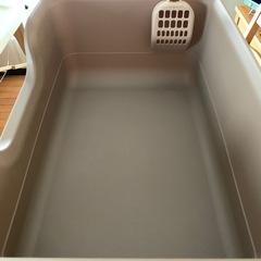 【使用期間1ヶ月】大きめ猫トイレの画像