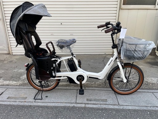 試乗?新車仕上げ⭐️中古子供乗せ電動自転車パナソニックギュットアニーズ