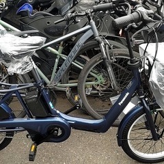 試乗🉑新車仕上げ⭐️中古子供乗せ電動自転車 パナソニックギュットアニーズの画像