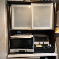 ニトリの食器棚お譲りします（5,000円）の画像