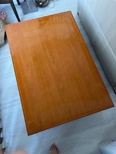 【⭐︎お値下げ可⭐︎期間限定掲載⭐︎週末1月19日頃迄!!】ローテーブル・座卓 FLYMEe Vert LOW TABLE / フライミーヴェール ローテーブル 木脚