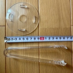 東洋佐々木硝子 アイスペール プラ製底板トング付きの画像