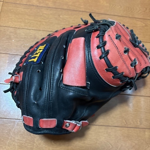 ZETT キャッチャーミット 軟式用 矢野輝弘モデル