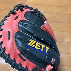 ZETT キャッチャーミット 軟式用 矢野輝弘モデルの画像