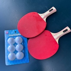 中古　卓球台セットの画像
