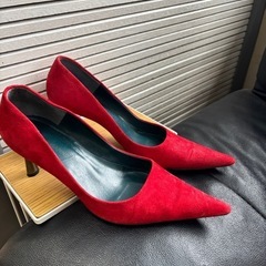 ⭕️赤いハイヒール⭕️部屋のオブジェに　如何ですか？の画像