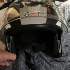 サンシェード付きジェットヘル新品未使用
の画像