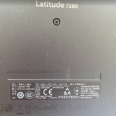 【美品】Dell Latitude 7280 ノートパソコン・即使用可！の画像