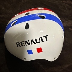 中古：希少　ルノーのヘルメットと膝あての画像