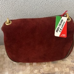 未使用品 バッグ ワインカラーの画像