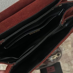 未使用品 バッグ ワインカラーの画像