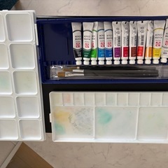 絵の具　アートツールケースの画像
