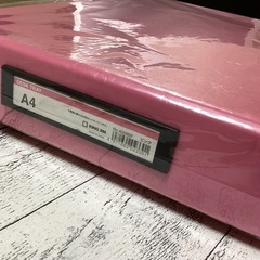 キングジム　お道具箱　デスクトレイ　A4　ピンク　おどうぐばこ　入学準備の画像