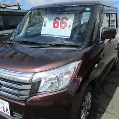 スズキ　ソリオ　人気のソリオ　ナビ付 4WD,AT 直ぐ乗れます。の画像