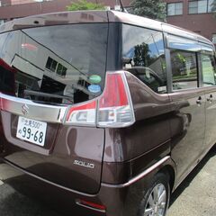 スズキ　ソリオ　人気のソリオ　ナビ付 4WD,AT 直ぐ乗れます。の画像