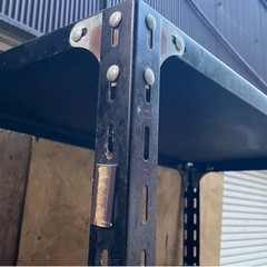 スチールラック　使用感ありの画像