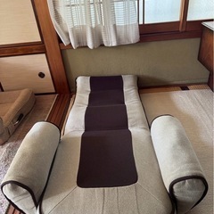 8/13まで！ 早い者勝ち！ 座椅子 リクライニング リクライニングチェア 椅子 イス 家具 インテリア シンプル ツートーンの画像