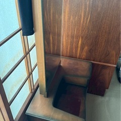 8/13まで！ 値下げ交渉ok! 早い者勝ち！ ドレッサー 家具 鏡 鏡台 和風 昭和 レトロ アンティークの画像