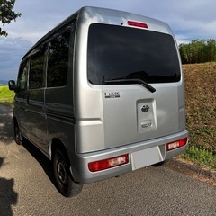 高年式　走行13.8万km 車検R8.9 トヨタ　ピクシスバン　軽バン　京都の画像