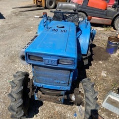 イセキ4駆トラクター動作品tx1500fの画像