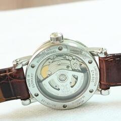 超希少美品。Muhle Glashutte　世界限定500個　スペシャルエディション　自動巻きデイト裏スケ　腕時計の画像
