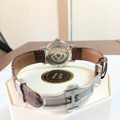 超希少美品。Muhle Glashutte　世界限定500個　スペシャルエディション　自動巻きデイト裏スケ　腕時計の画像