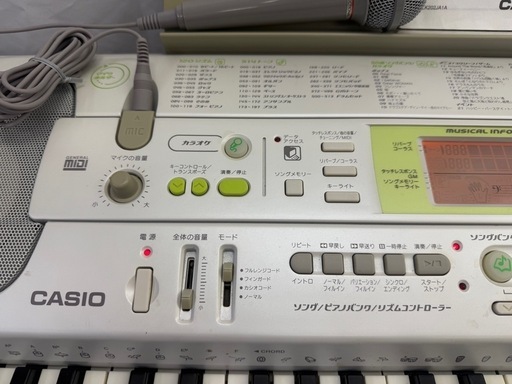 大29 CASIO カシオ LK-202TV 光ナビゲーションキーボード 専用