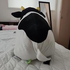 くったり牛さん ぬいぐるみ 約60cmの画像