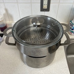 【8/11まで限定】IKEA鍋&蒸し器の画像