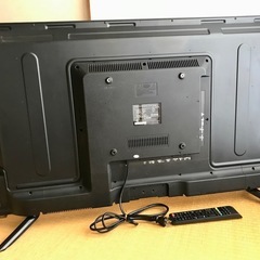 【ジャンク】液晶テレビ 2018年製 TEES NETWORK 40V型  LE-4031TS フルハイビジョン、リモコン付き の画像
