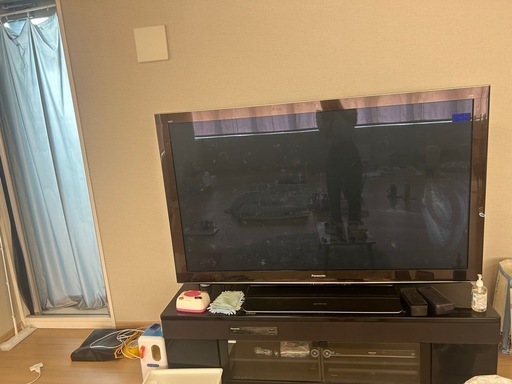 引取限定】テレビ テレビ台Panasonic TH-P65VT2 (やーちゃん) 大阪の 