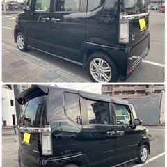 車検取りたて❗️早い者勝ちＮ　BOXカスタム❗️両側パワスラ❗️Bluetooth❗️の画像